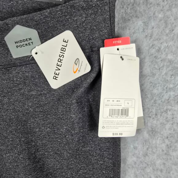 NWT Champion Leggings Womens Size Large Gray Reversible Hidden Pocket - Picture 7 of 14